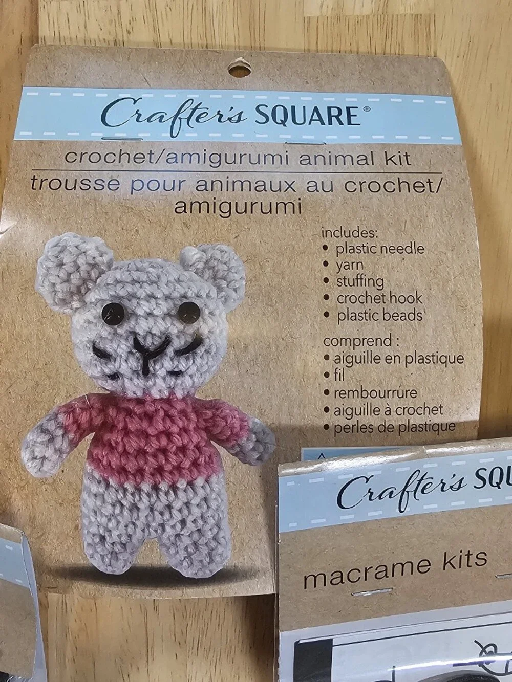 2 Macrame Kits + 1 Crochet Kit Bundle